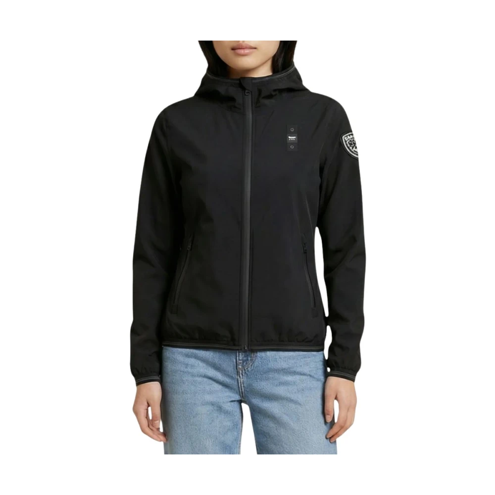 Blauer Women's Black Light Jackets, S, Nay Jacket