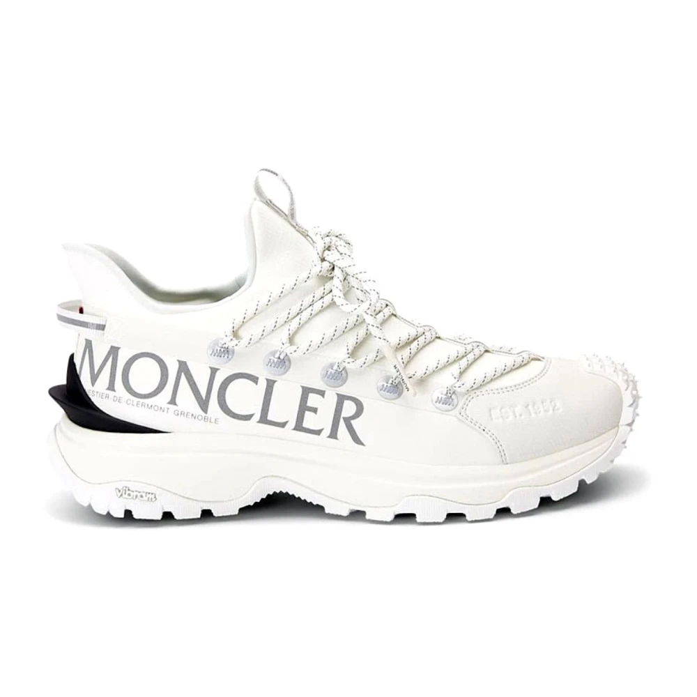 Moncler, Sneakers, male, White, Size: 6 US Sneakers
