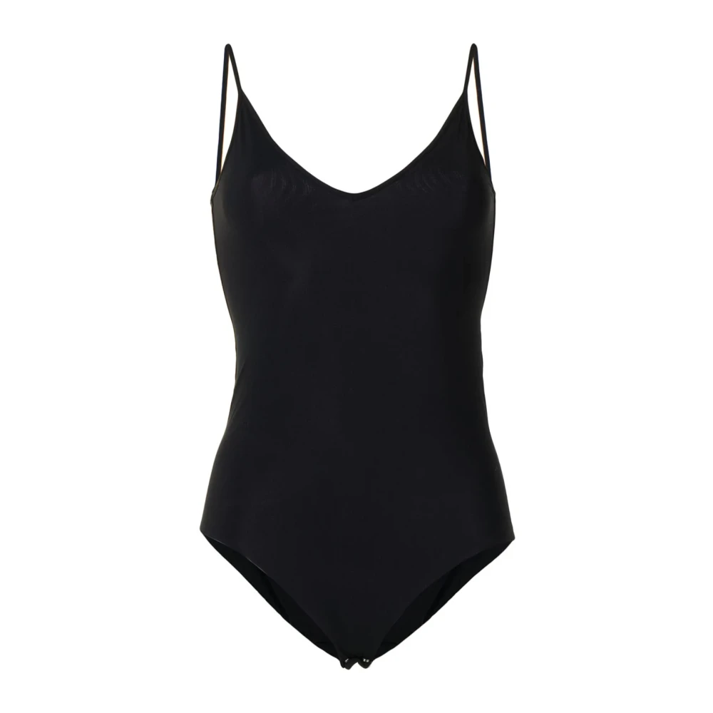 Jil Sander Zwarte Bodytop Black Dames