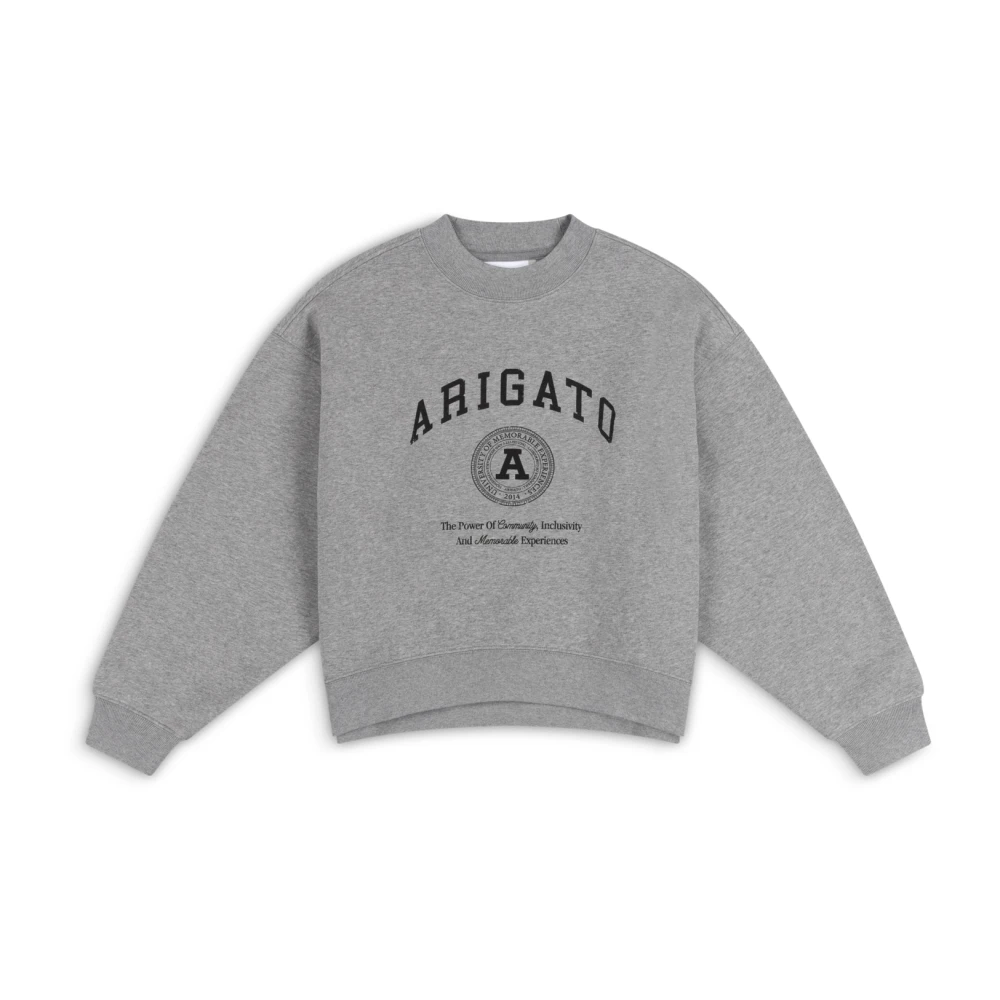 Axel Arigato Women's Gray University Sweatshirt - Sweatshirts - Xl - Sweatshirts & Hoodies
