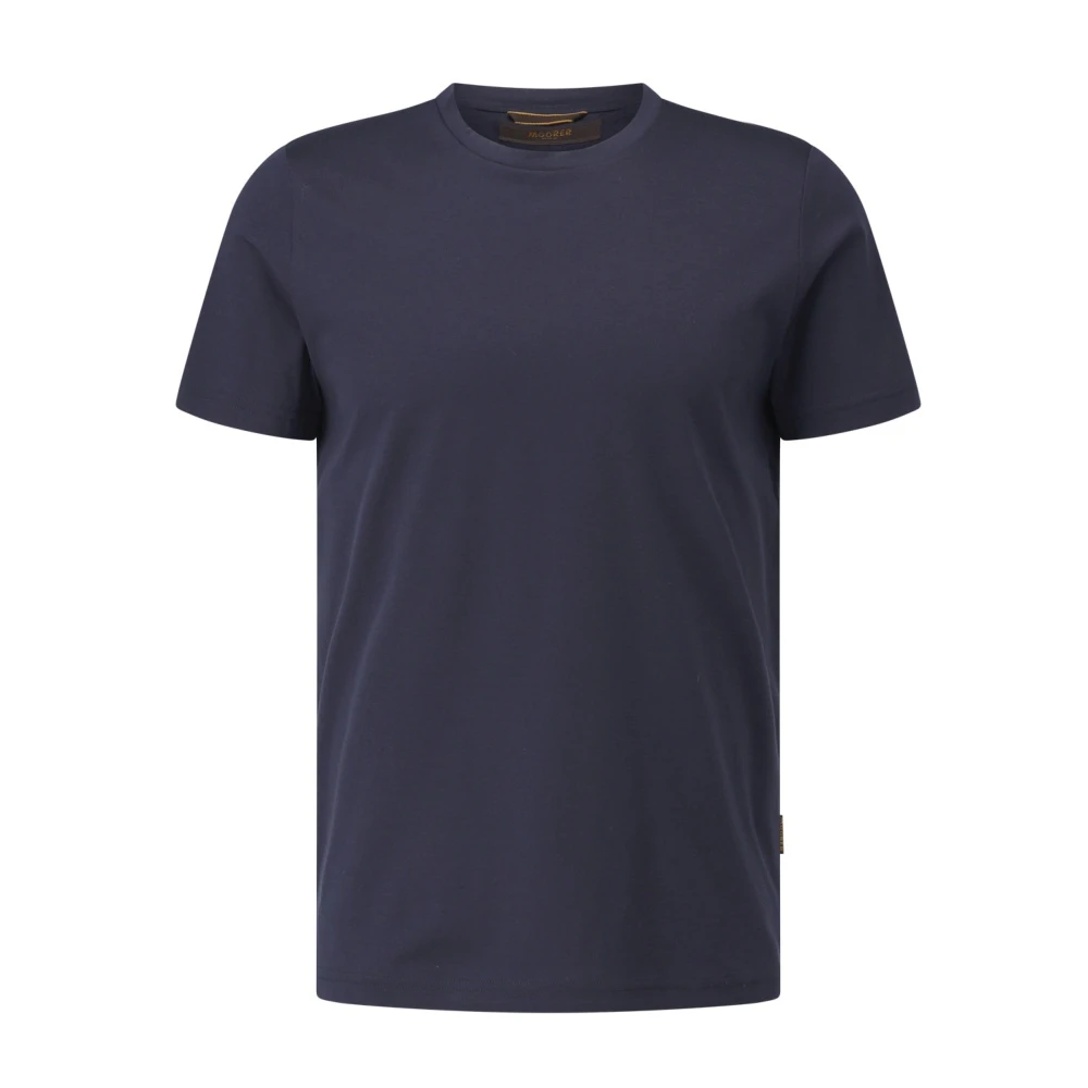 Moorer - Tops > T-Shirts - Blue - Moorer - Modalova