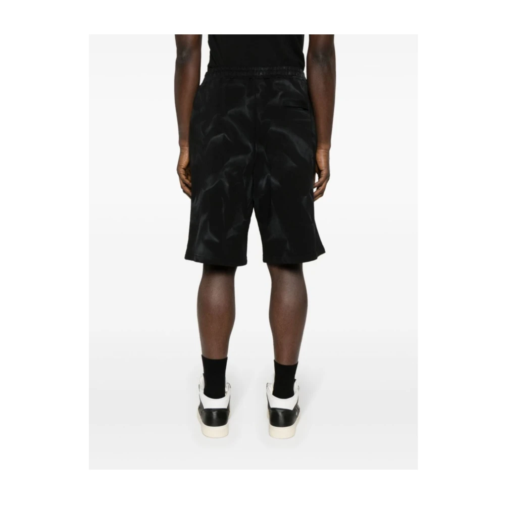 44 Label Group Shorts de sport décontractés pour hommes Black Heren