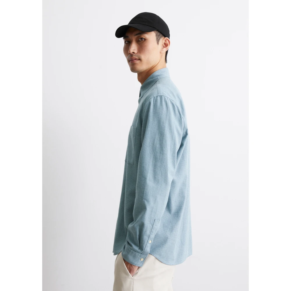 Marc O'Polo Gewoon overhemd Blue Heren