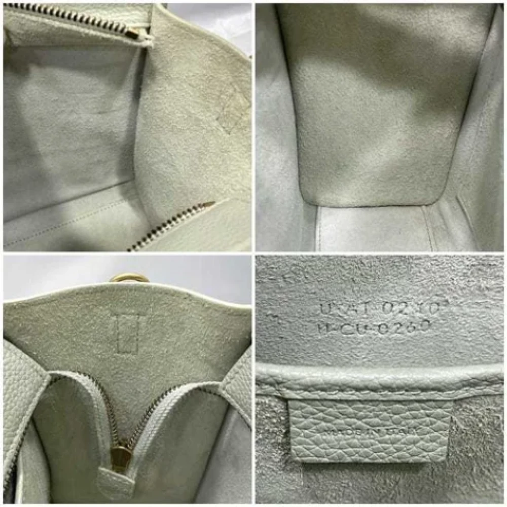 Celine Vintage Pre-owned Leather celine-bags Green Dames