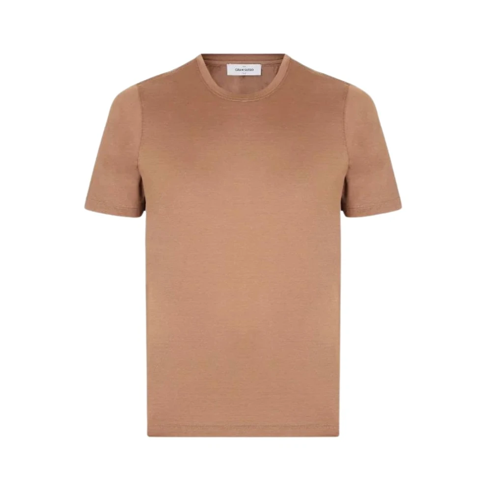 Gran Sasso Homme Marron - Tops > T-Shirts