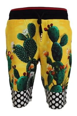 Kaktus Print Sweat Shorts
