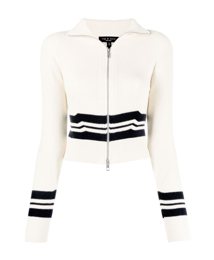 pull-decontracte-a-rayures-beige-avec-zip