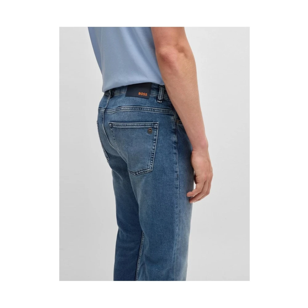 Hugo Boss Stijlvolle Denim Jeans voor Mannen Blue Heren