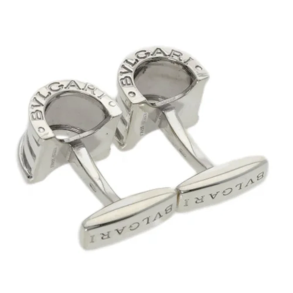 Bvlgari Vintage Pre-owned Metal home-office Gray Heren