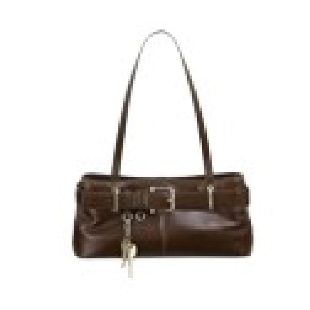 Osoi Brown Shoulder Bags, Female, One Size, Shoulder Brocle Mini