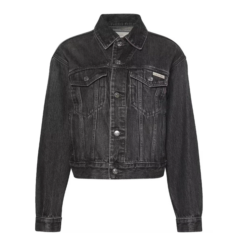 Calvin Klein Jeans Women's Black 90S Trucker Jacket - Denim Jackets - Xs - Jackets
