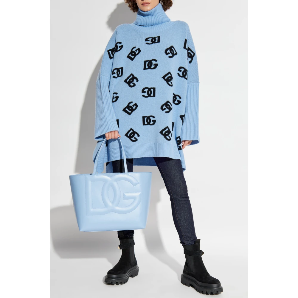 Dolce & Gabbana Jeans met logo Blue Dames