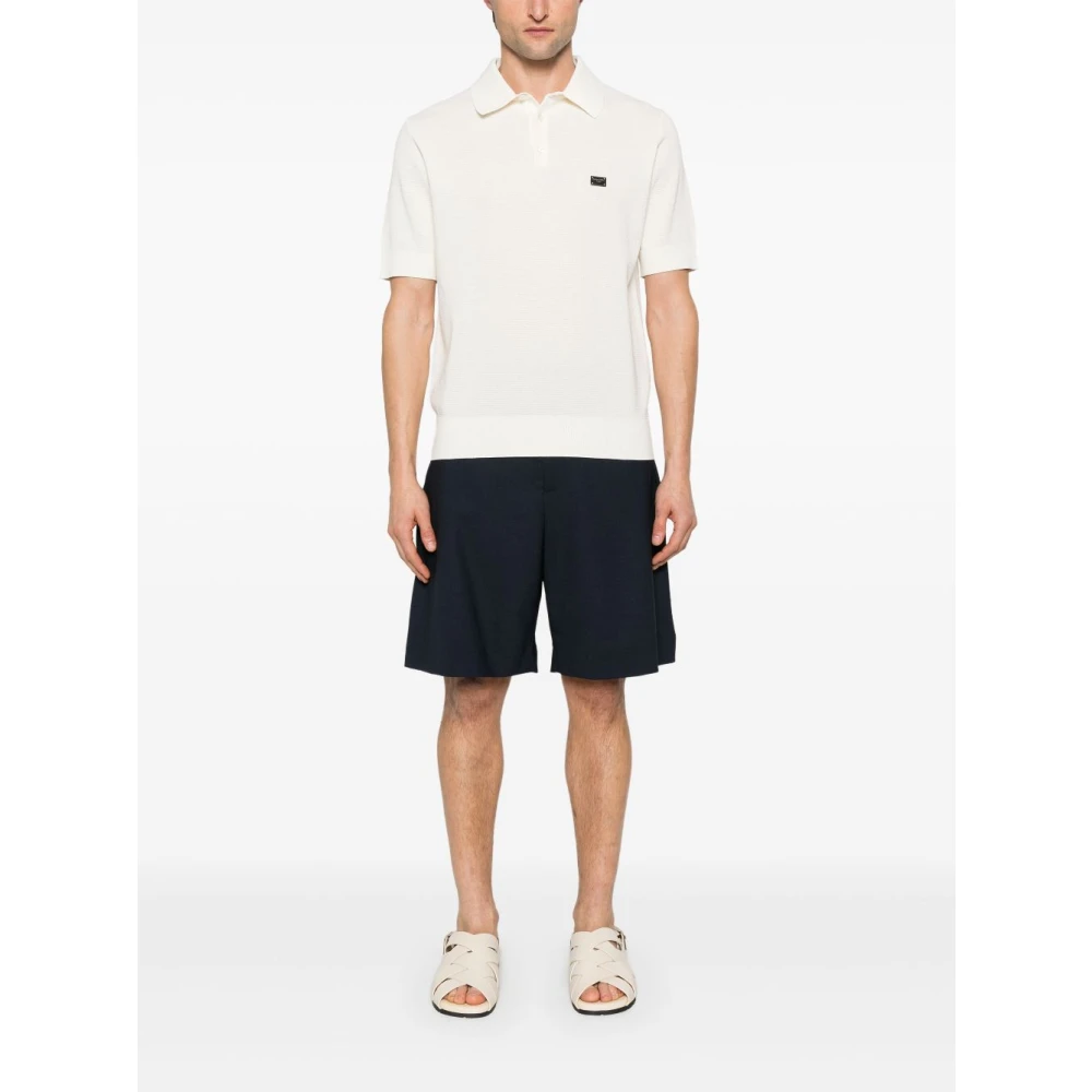 Dolce & Gabbana Wit T-shirt en Polo White Heren