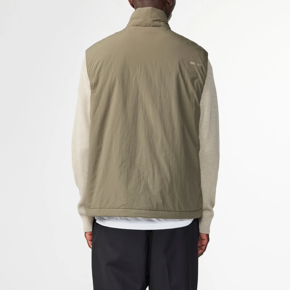 Nn07 Perry Vest met Primaloft Vulling Green Heren