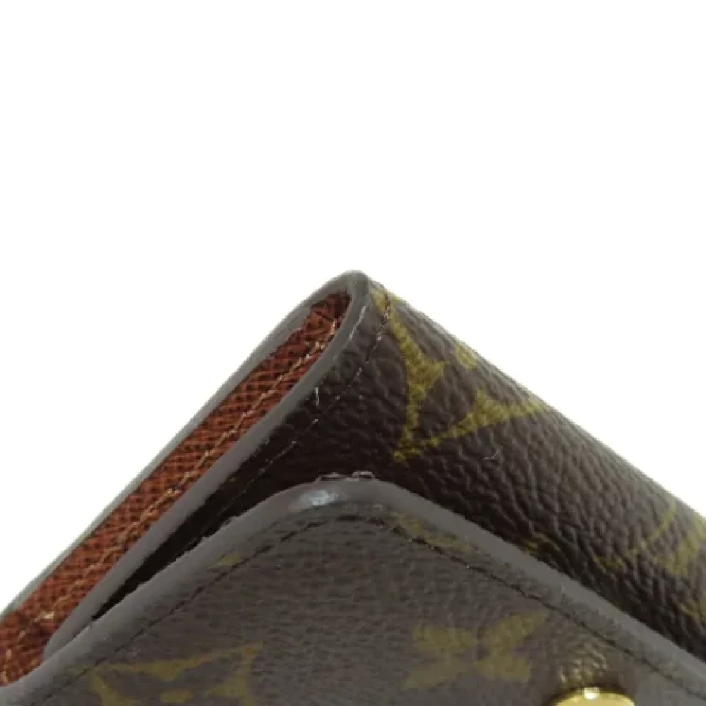 Louis Vuitton Vintage Pre-owned Canvas key-holders Brown Dames