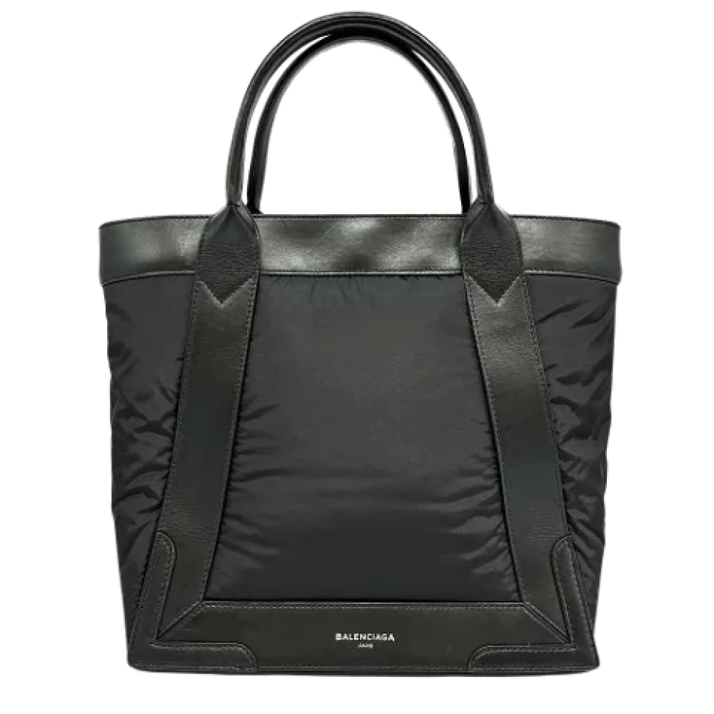 Balenciaga Vintage Pre-owned Canvas handbags Black Dames