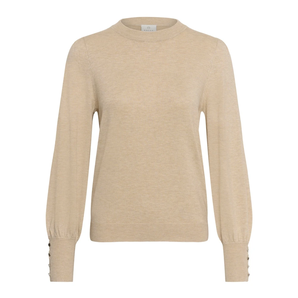 Kaffe Damen Gris Pullover Mit Rundhalsausschnitt Kalizza - Bild 3