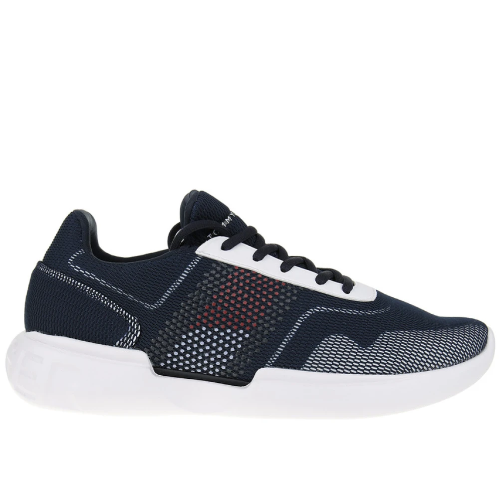 Tommy Hilfiger Underlay Sneakers Heren Schoenen Blauw
