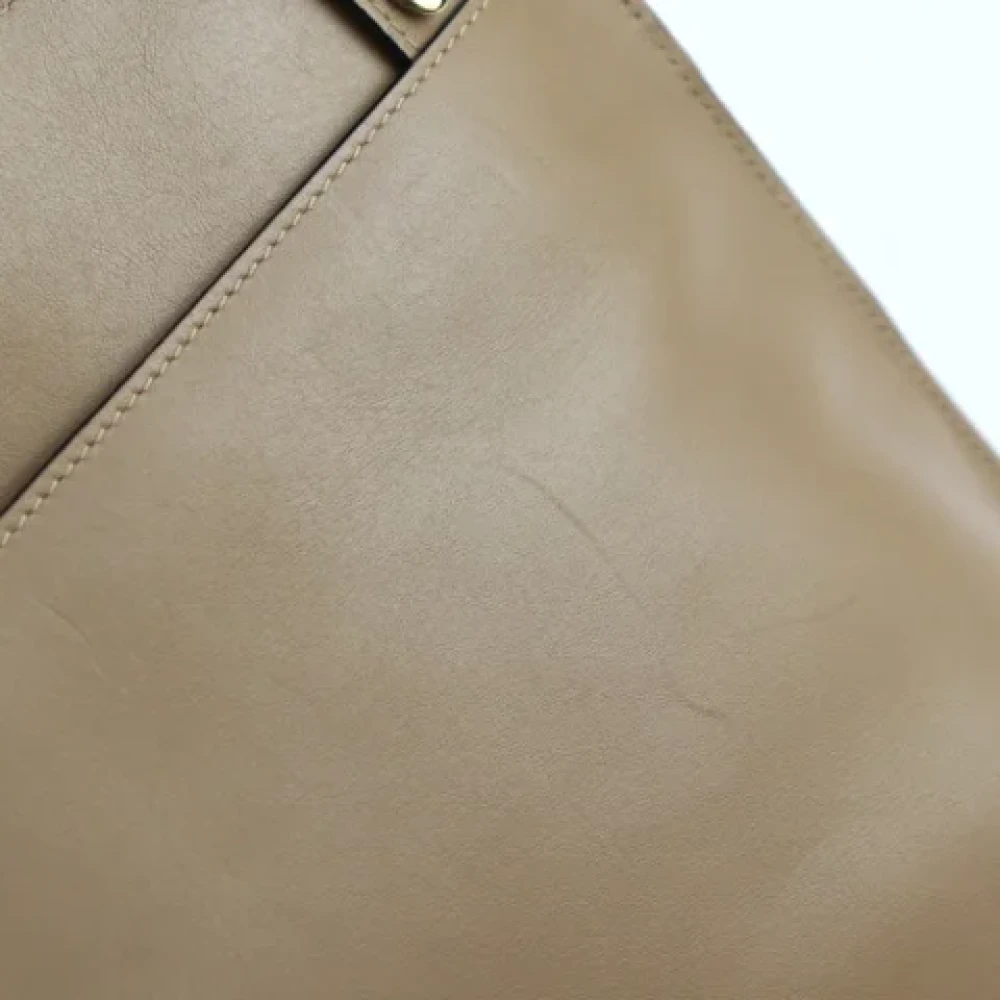 Loewe Pre-owned Fabric shoulder-bags Beige Dames