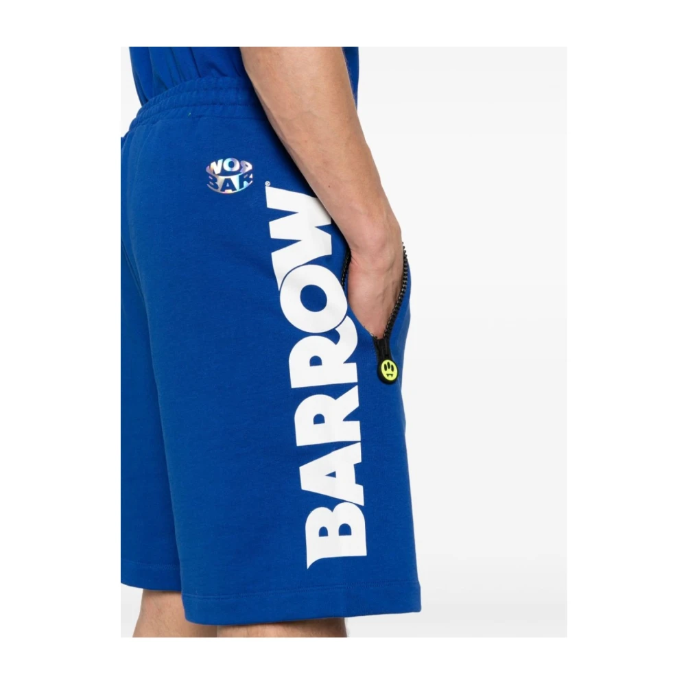 Barrow Sweatshorts Bw013 Stijlvolle Sportieve Shorts Blue Heren
