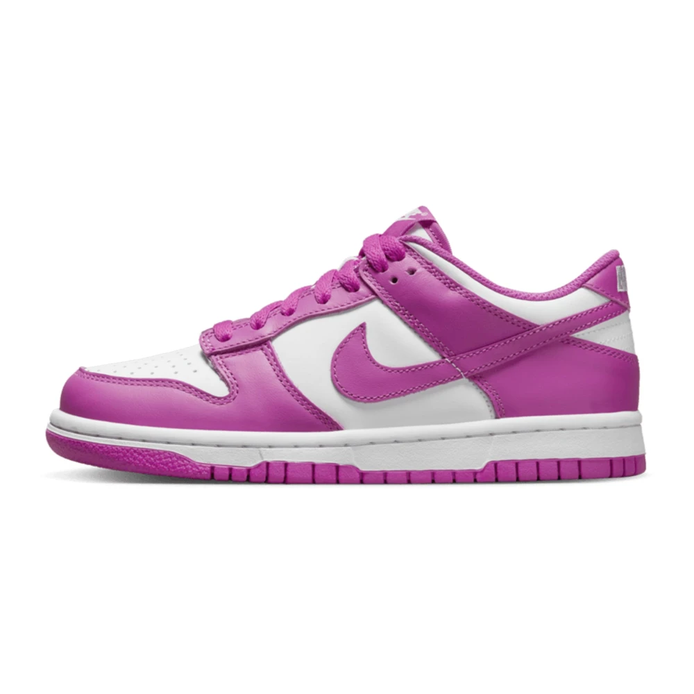 Nike Active Fuchsia Dunk Low - Stiliga och mångsidiga sneakers Pink, Dam