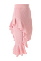 pink-high-waisted-ruffle-skirt