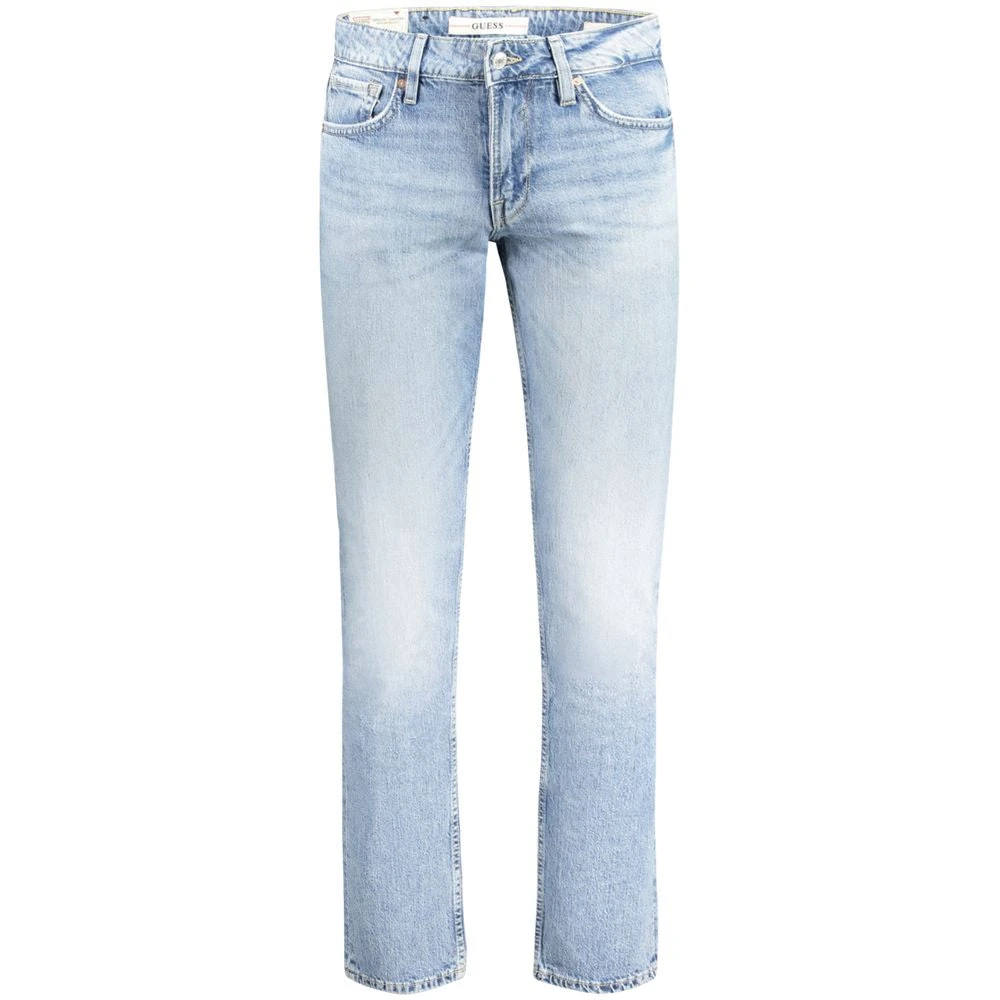 Guess Lichtblauwe Katoenen Jeans & Broek Blue Heren