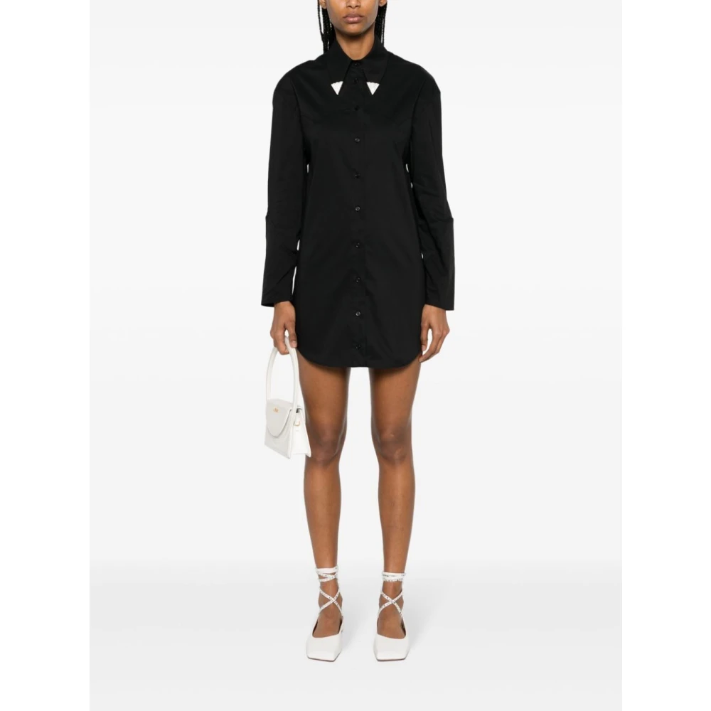 Giuseppe Di Morabito Zwarte Jurk voor Vrouwen Black Dames