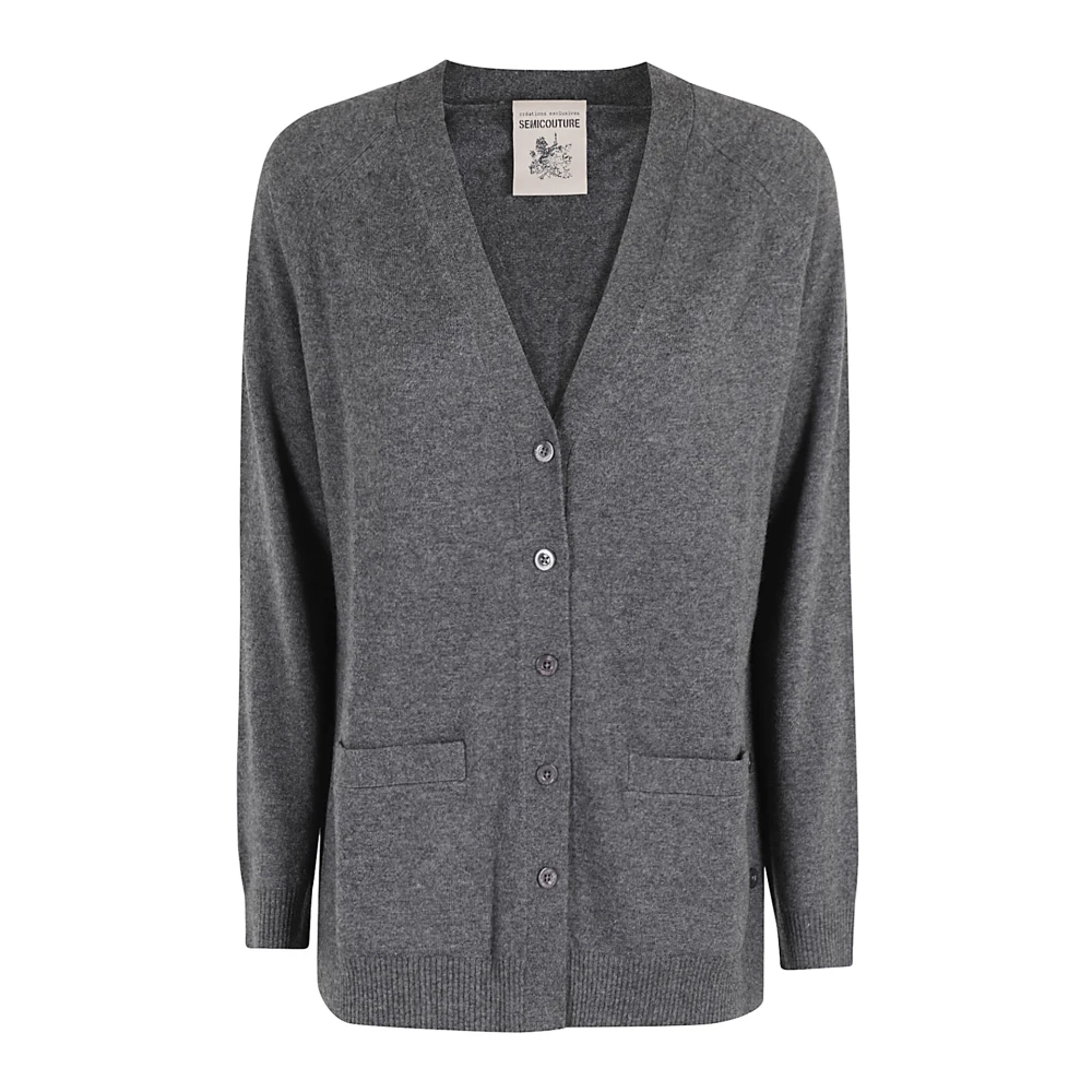 Semicouture Elegant Sonia Jurk Gray Dames