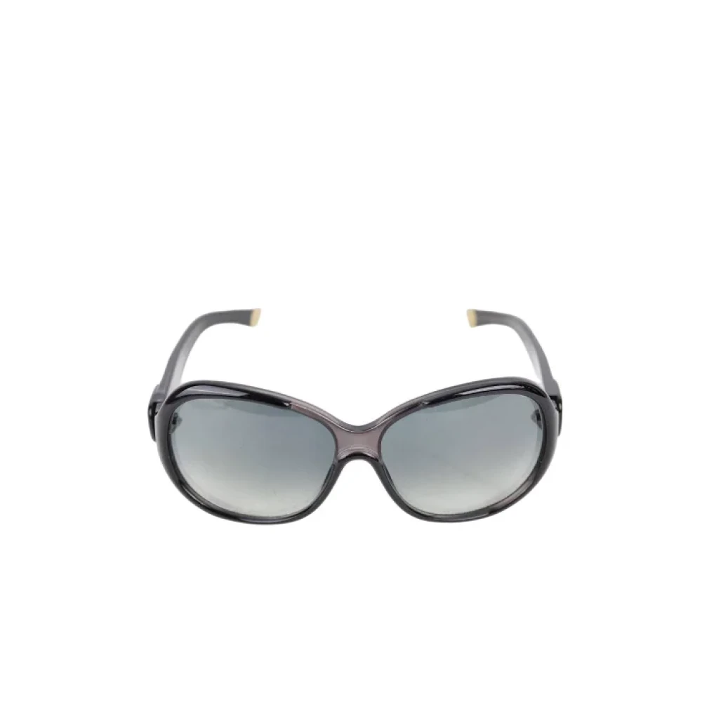 Balenciaga Vintage Pre-owned Fabric sunglasses Black Dames