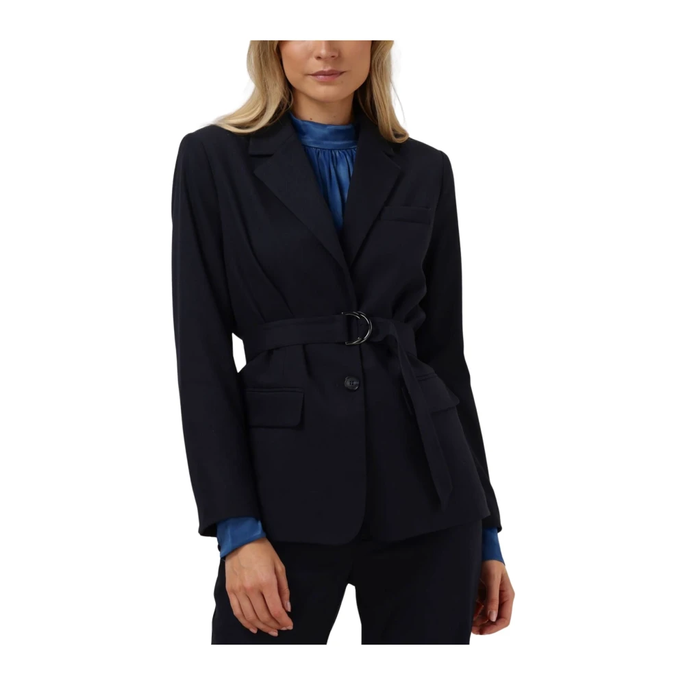 MOS MOSH Elegante Herdis Caia Blazer Blue Dames