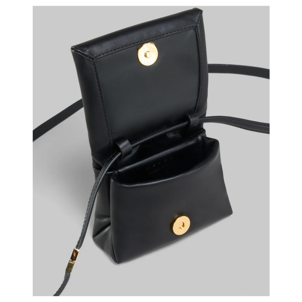 Marni Prisma Mini Pochette Schoudertas Black Dames
