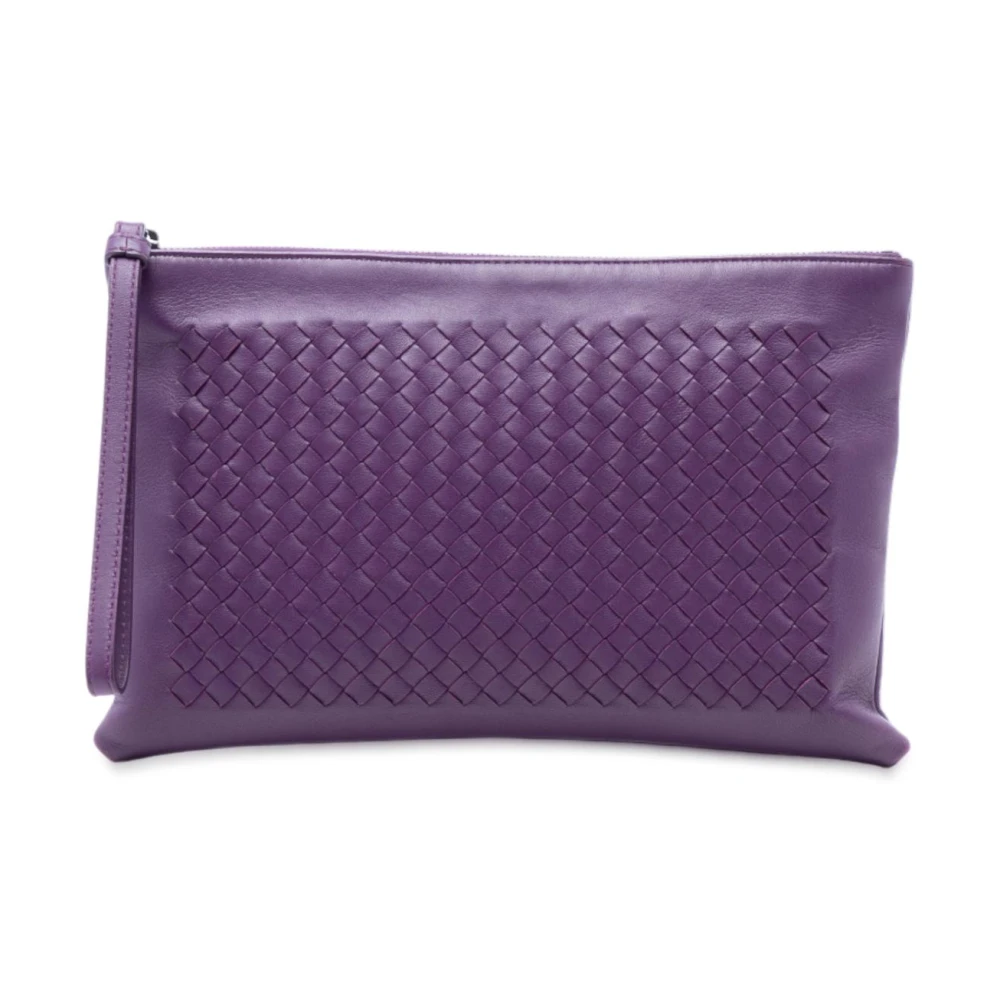 Bottega Veneta Vintage Donna Viola Pre-Owned, Taglia Unica, Used,