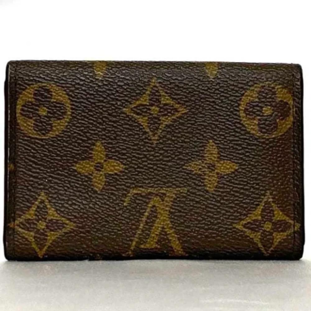 Louis Vuitton Vintage Pre-owned Fabric key-holders Brown Dames