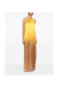 robe-maxi-doree-a-col-halterneck