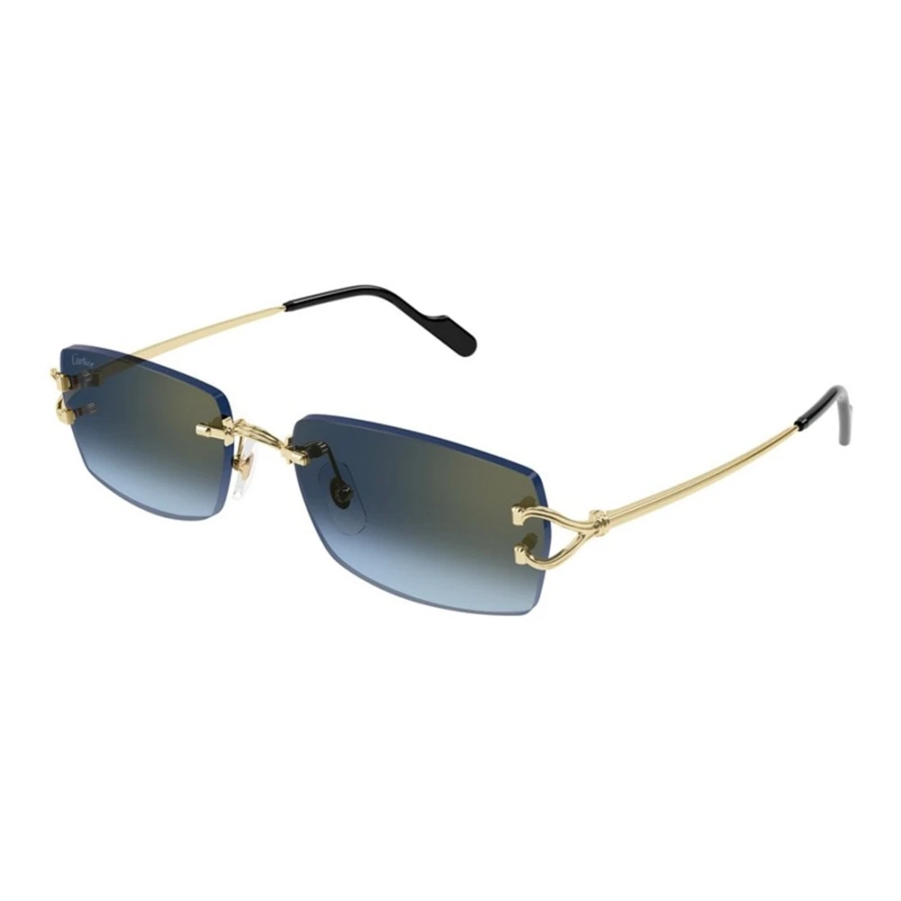 Cartier Yellow Sunglasses, Male, 56 Mm, C Décor Sunglasses