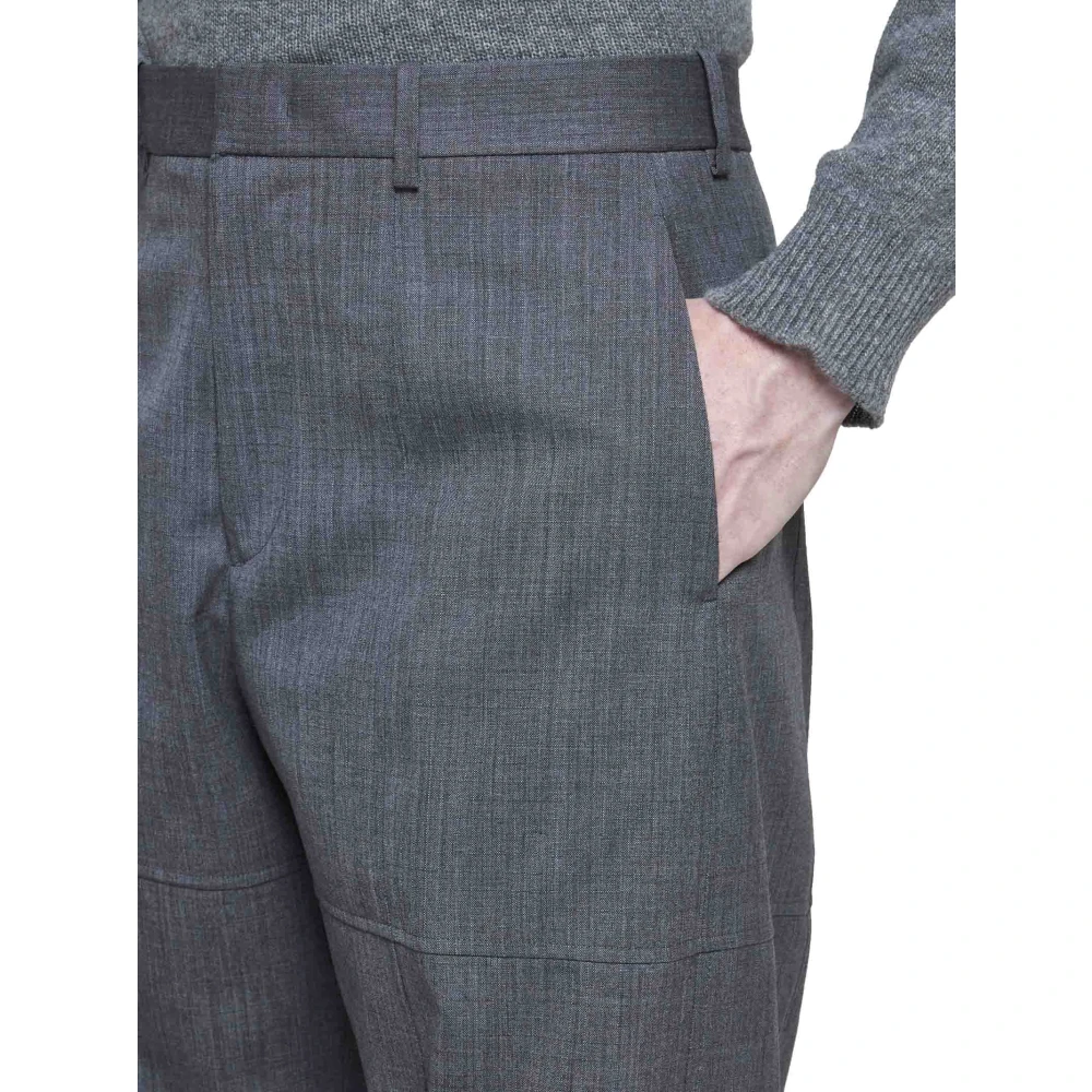 Jil Sander Stijlvolle Broek Gray Heren