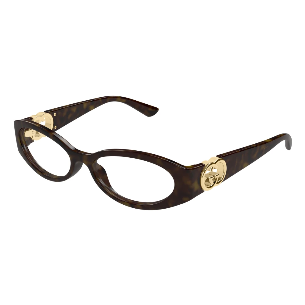 Gucci Women's Brown Stylish Eyeglasses