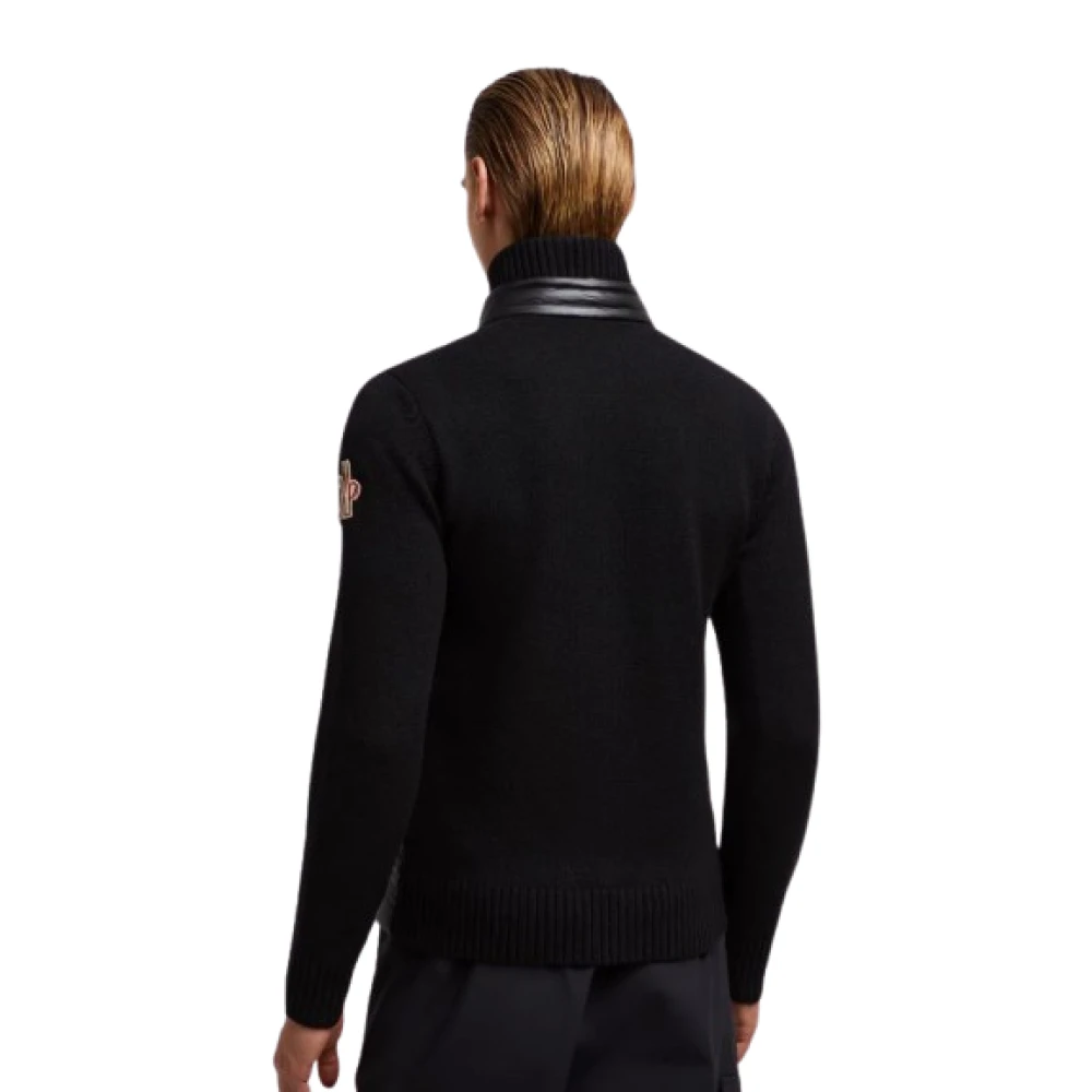 Moncler Gestofde Cardigan Black Heren