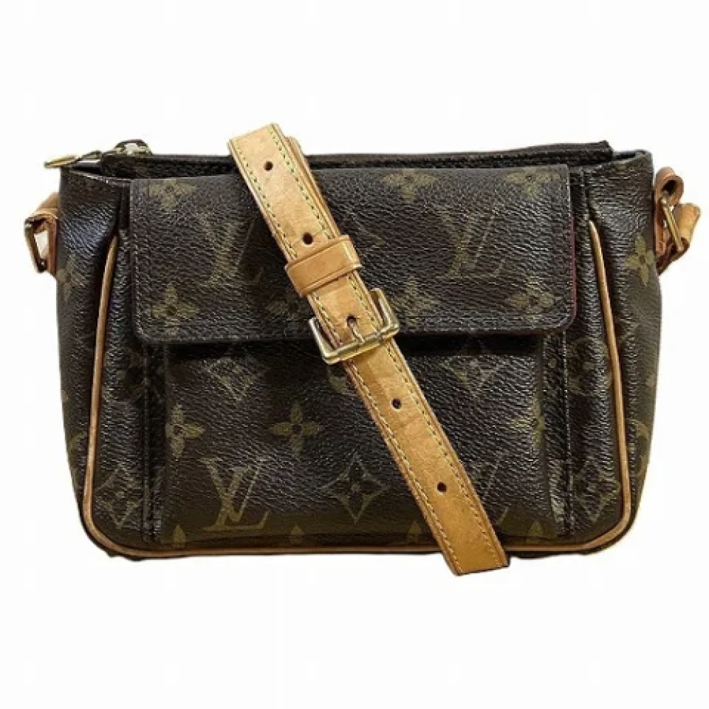 Louis Vuitton Vintage Pre-owned Fabric louis-vuitton-bags Brown Dames