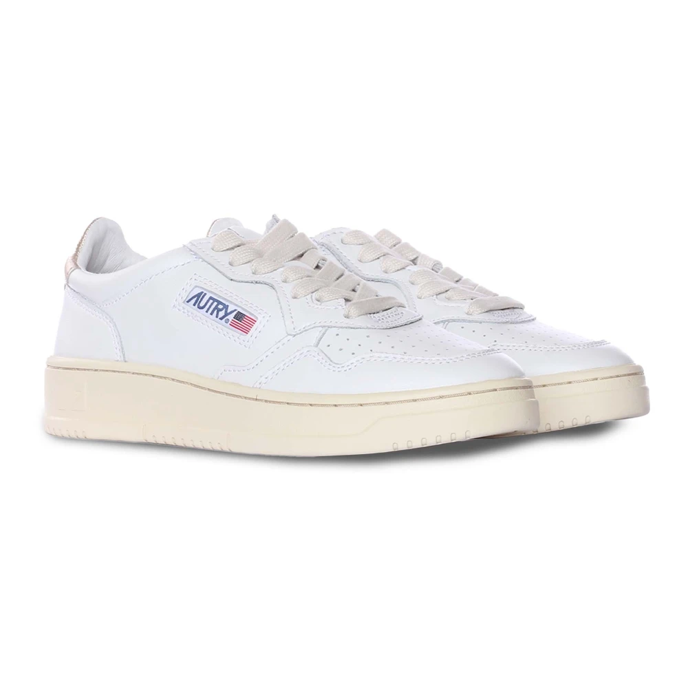 Autry Gouden Tab Sneakers White Dames