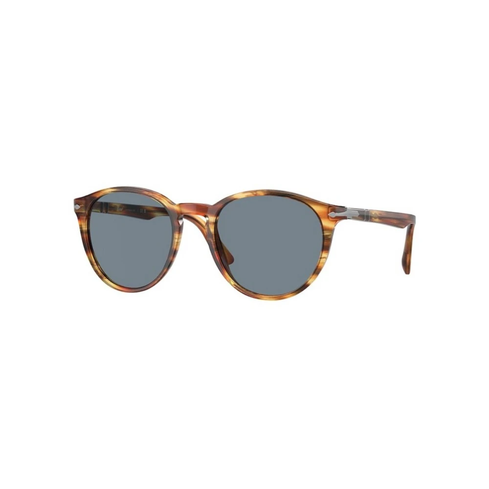 Persol Men's Brown/Yellow 3152 Striped Sunglasses - Image 8