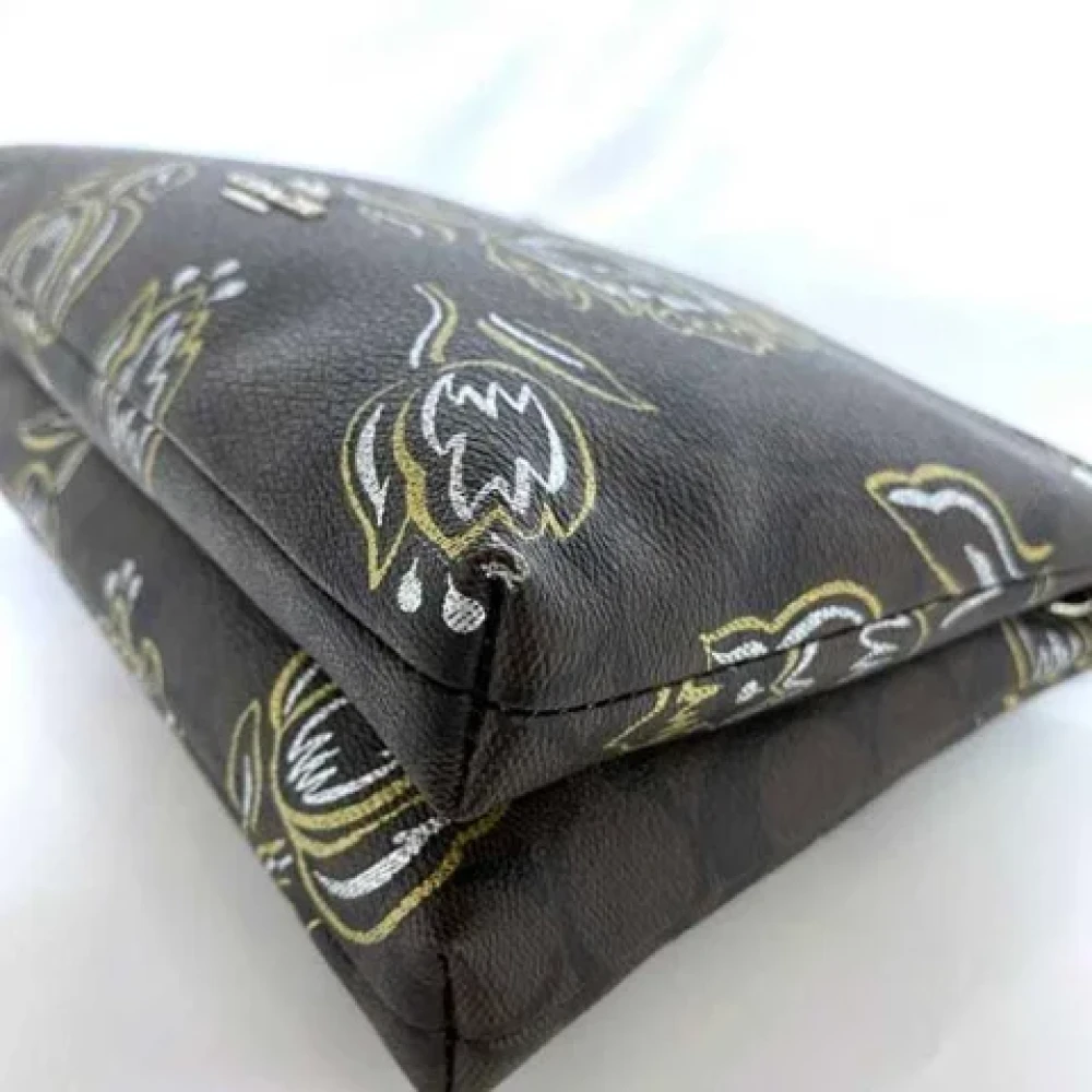 Coach Pre-owned Fabric shoulder-bags Multicolor Dames
