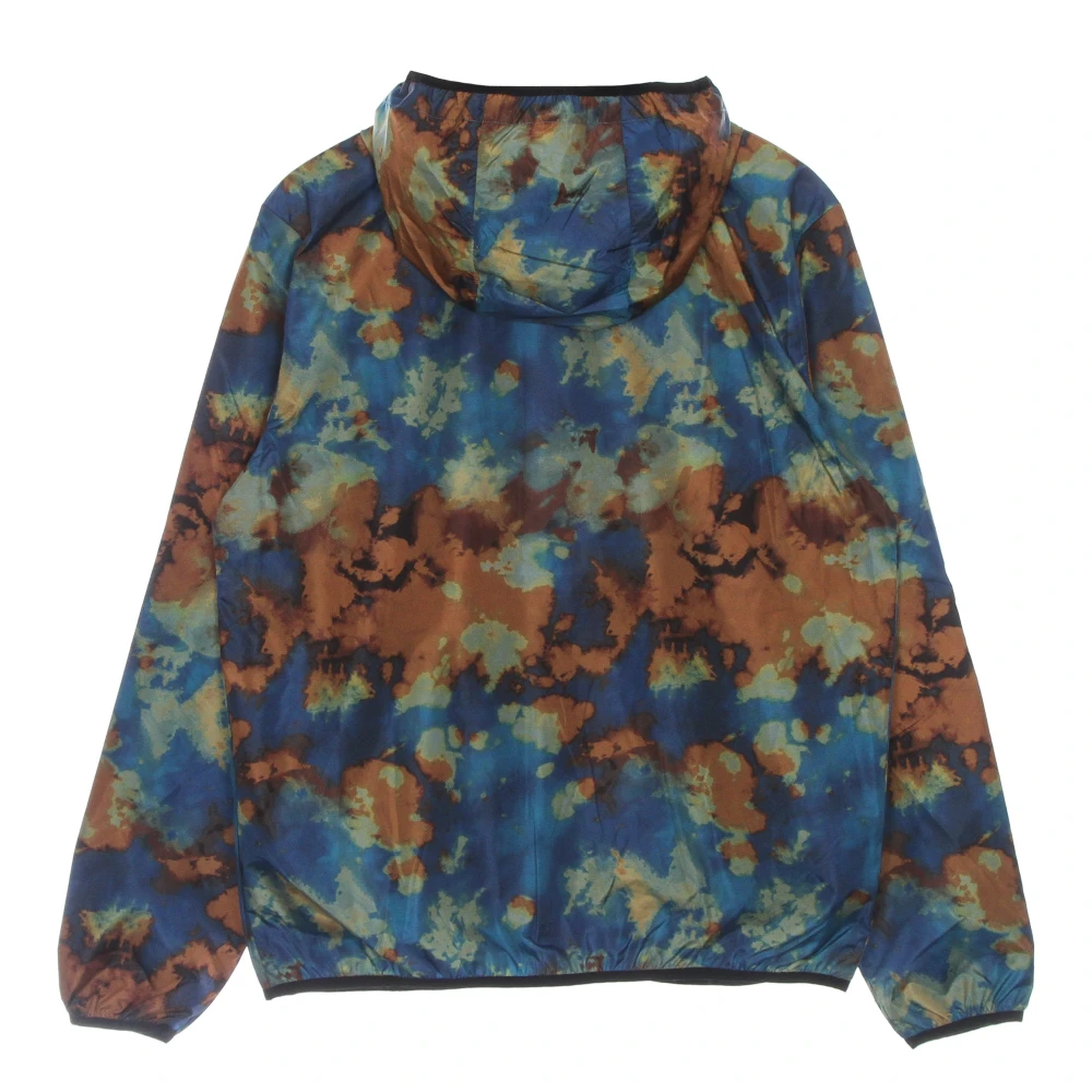 Element Donkere Magma Windbreaker Jas met Capuchon Multicolor Heren
