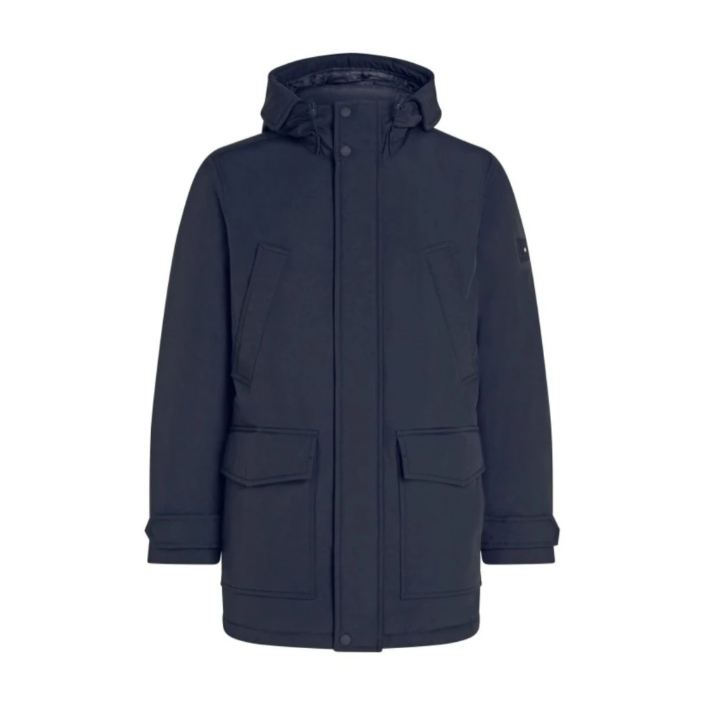 Tommy Hilfiger Heren Donsparka Jas Blue Heren