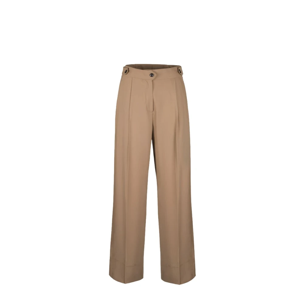 Trousers > Wide Trousers - - Moorer - Modalova