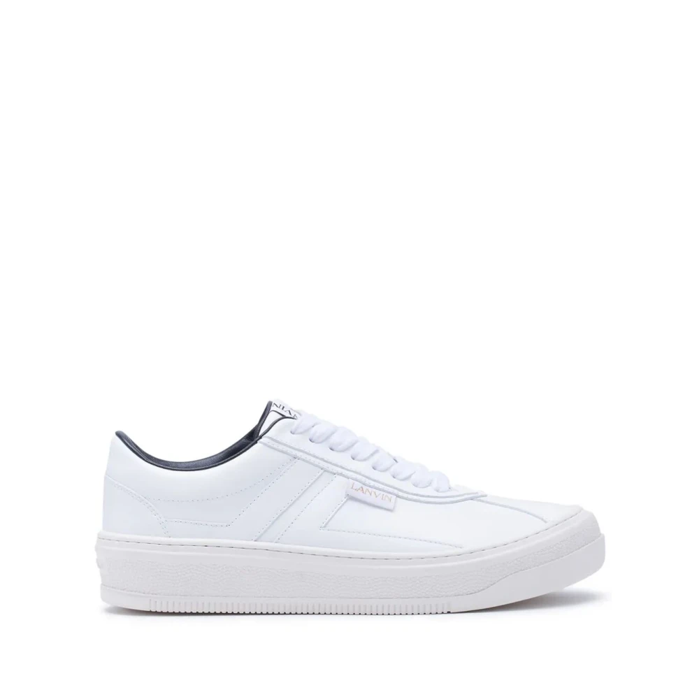 Lanvin Stijlvolle Cash Sneaker Heren Schoenen Wit