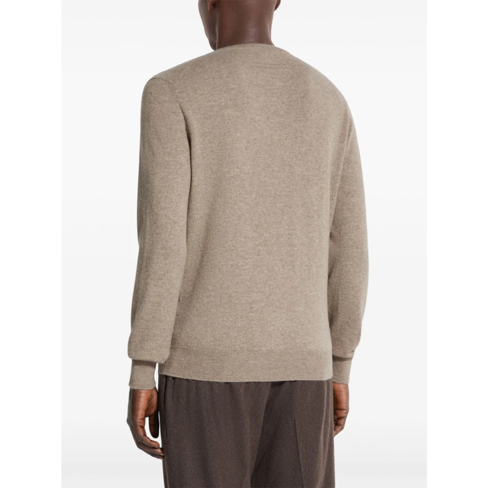 Z Zegna Kasjmier Gebreide truien Beige Heren