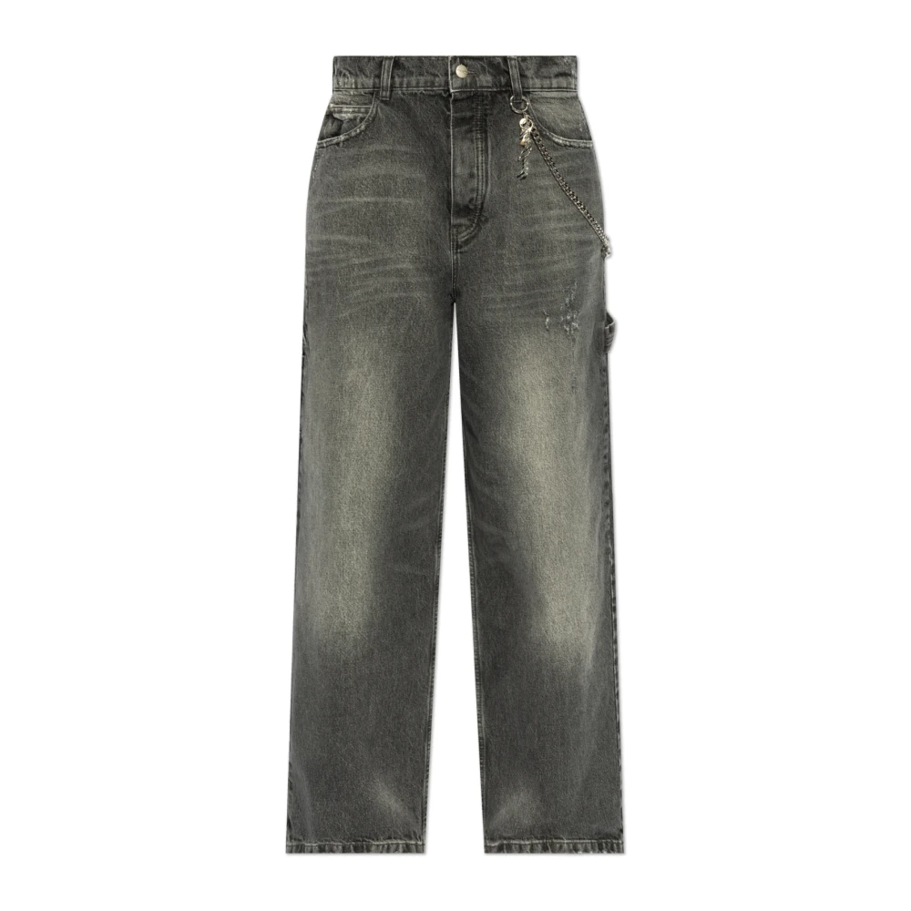 Marc Jacobs Jeans met logo Gray Dames