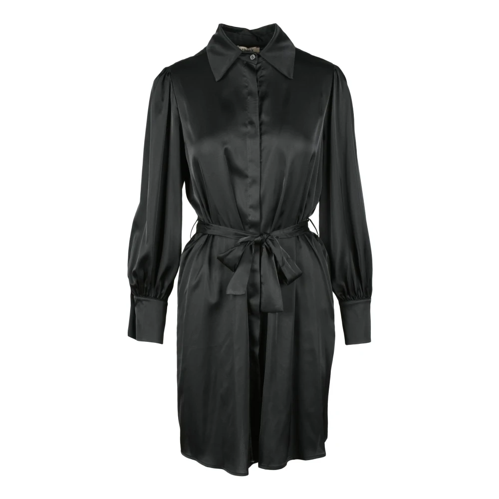 Think! Polyester Damesjurk Black Dames